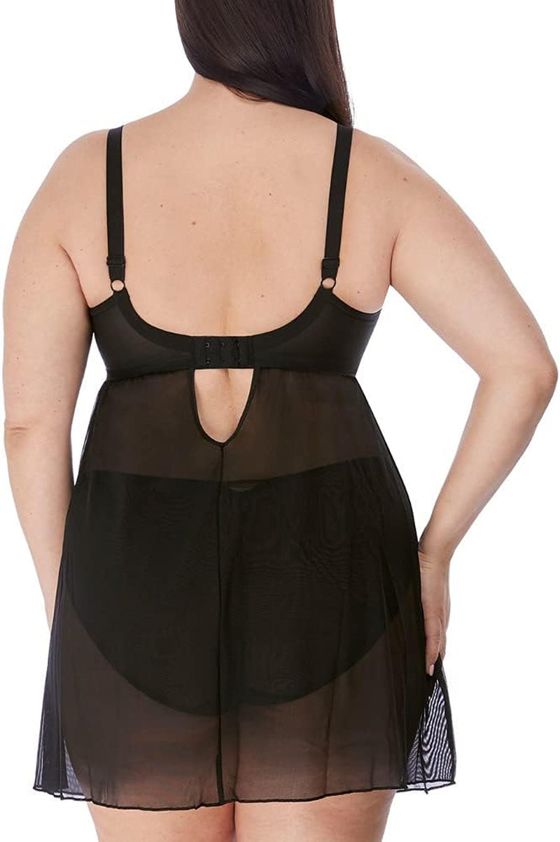 Women'S plus Size Sachi Underwire Babydoll Chemise
