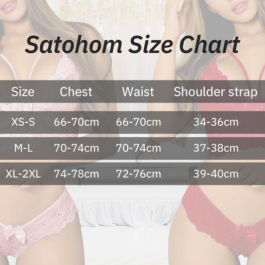 Women Babydoll Lingerie Sets plus Size Underwear Set Adult Naughty Bra Briefs 2 Piece Sexy Lace Teddy Nightwear Bedroom Erotic Outfits Female Erotic Clothing,Xs-2Xl